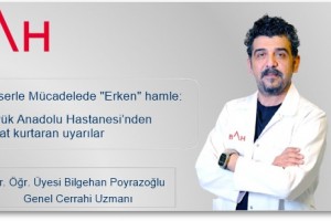 Kanser Kader Değil, Erken Teşhis Hayat Sigortası